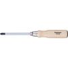 Screwdriver with wooden handle PH1x80mm